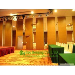 Melamine Finished Movable Partition Wall For Meeting Room, With Casement Door