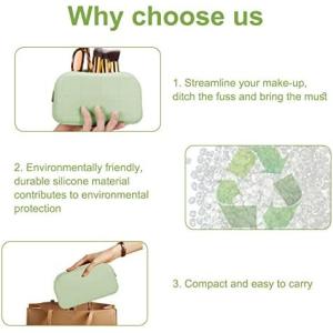 Durable Travel Silicone Cosmetic Bags Shockproof Lipstick Portable Versatile