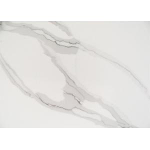 Indoor Decorative Countertops Calacatta Quartz Stone Scratch Resistant
