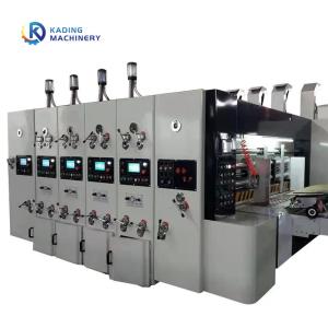 Multi Color Corrugated Box Printing Machine With Wasting Device