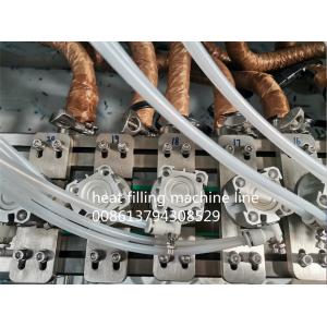 3KW 5000 Bottles / Hour Hair Wax Hot Filling Machine