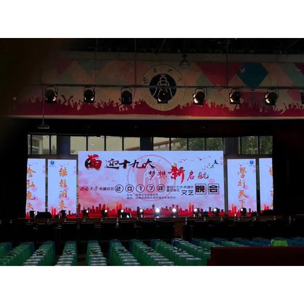 Refresh 4000HZ MBI5252 Neutrik connector PH3.91 Indoor Rental Led Display 0