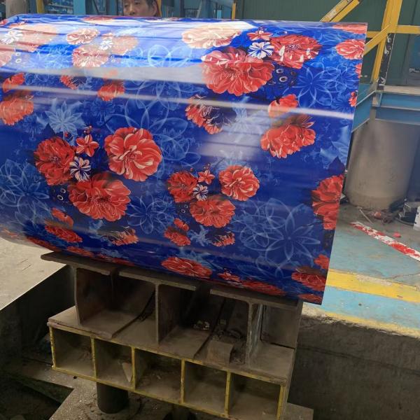 Buy Galvanized Prepainted Printed Coils Combining Aesthetics Protective Performance at wholesale prices