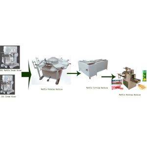 Wafer Biscuit Food Packaging Machine 304 Stainless Steel Material CE ISO