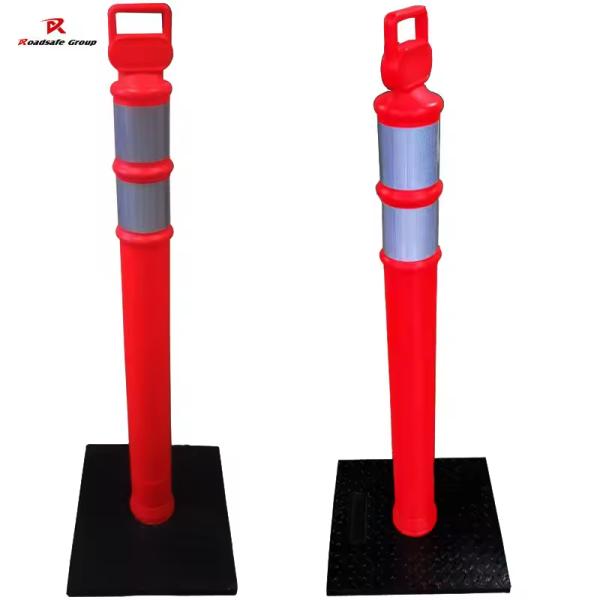 Buy 125cm Height Spring Post with Weather-resistant and Durable Material for Road Safety at wholesale prices
