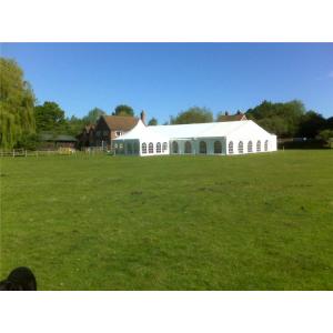 China Double PVC Coated Clear Luxury Wedding Tents For Event on sale