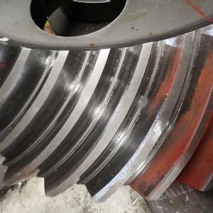 Custom Made 10 Module Helix Spiral Bevel Gears with Carburizing and Cement