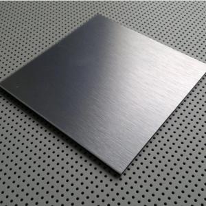 China 0.3-3mm Thickness Cold Rolled Steel Sheets ASTM A240 Hairline BA 8K Surface Stainless Steel Sheet for Kitchenware on sale