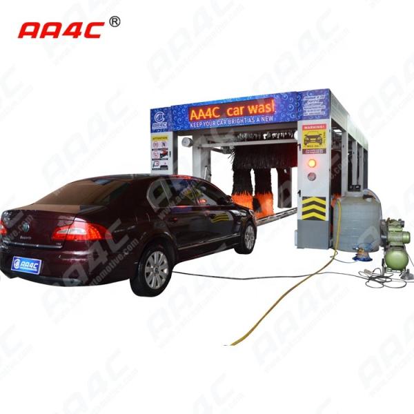 AA4C automatic 9 brushes tunnel car washing machine tunnel brushless car wash