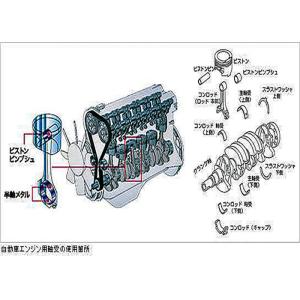 C4005K Daido Engine Camshaft Bearing For Isuzu 8971311861 6HK1
