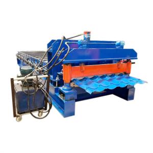 Quality Cusotmized Step Tile Roll Forming Machine CE ISO With Color Steel for sale