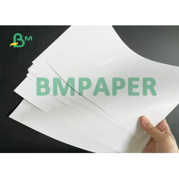 80# 100# C2S Text High White Silk Finish Glossy Coated Paper In Roll 