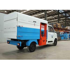 2 Passenger Small Electric Garbage Truck 30-50Km/H White