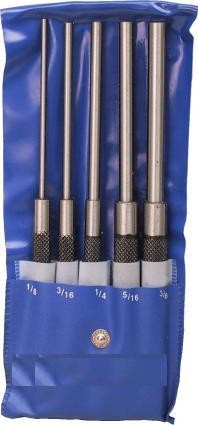8" Drive Pin Punches Set