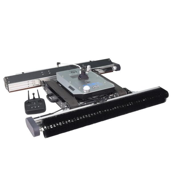 Buy Smart Remote Control Solar Panel Cleaning Robot for Photovoltaic Farms 500*600mm Size at wholesale prices