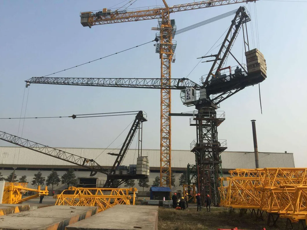 Zoomlion 120 Ton Luffing Jib Tower Crane D2500-120 for Sale