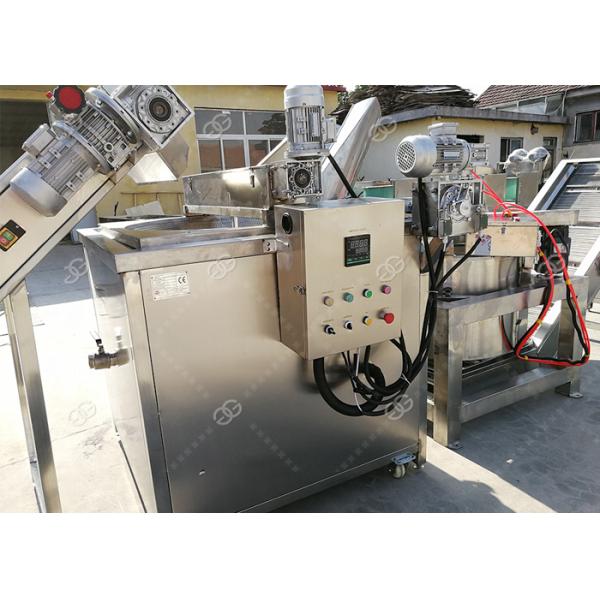 Stainless Steel 304 Potato Chips Making Machine Fruit And Vegetable Chips Semi - Automatic