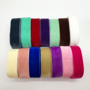 1 inch(25mm) Nonelastic Double Sided Velvet Ribbons