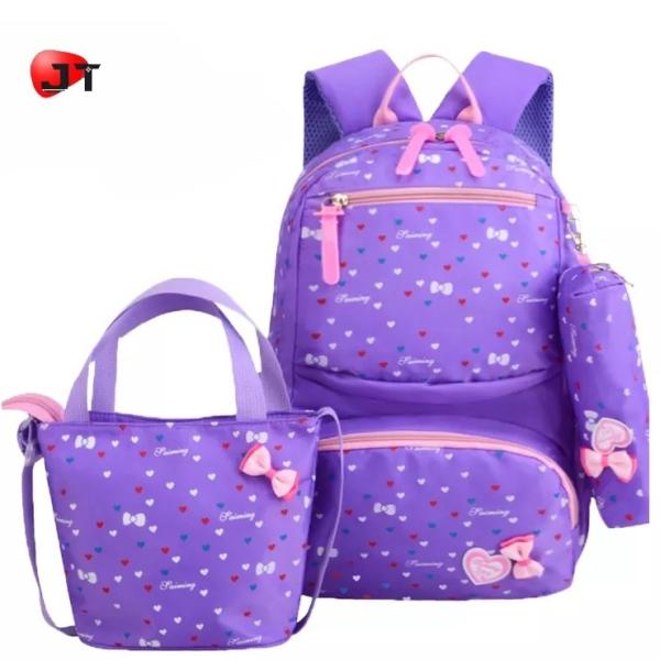 Backpacks For Girls School Cute Kids Backpack Bookbags Insulated Lunch Box Set Bag