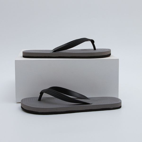 Flat Heel Height Men's Basic Flip Flops Sandals Water Friendly for fishing