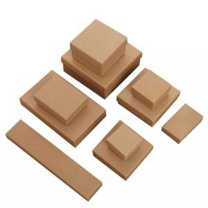 Custom Kraft Paper Jewelry Box For Jewellery Rings Bracelets Necklace Earring