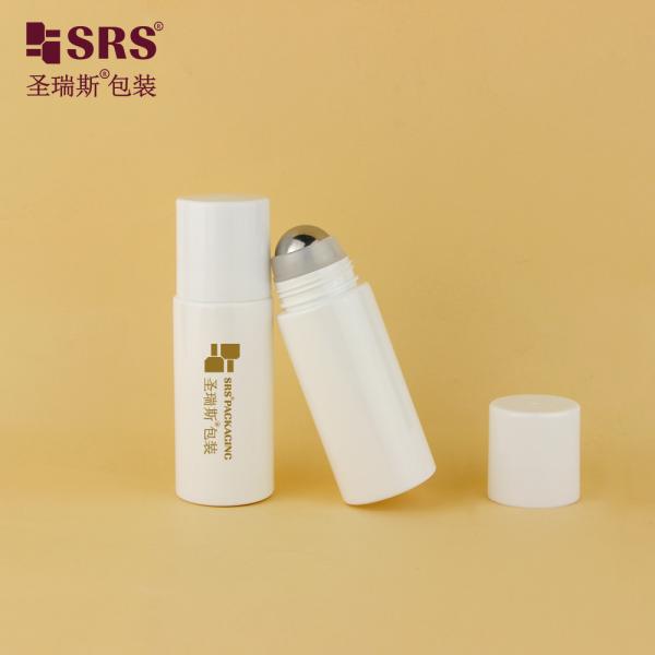 50ml 60ml 90ml Empty PET Elegant Roller Ball Plastic Body Oil Bottles Roll On