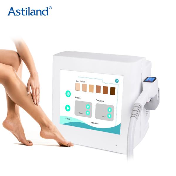15 Inch Touch Screen Sapphire Laser Hair Removal Machine With Customized White