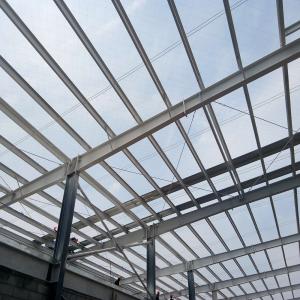 Insulation Steel Structure Warehouse Building With H Section Steel Main Steel