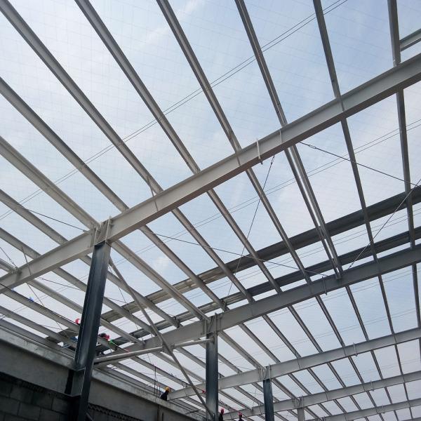 Insulation Steel Structure Warehouse Building With H Section Steel Main Steel
