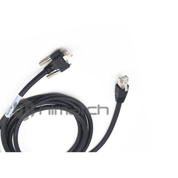 Industrial Gigabit Ethernet Cable / RJ45 GiGE Camera Cable With Torsion Angled