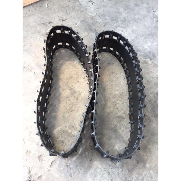 64mm Pitch Continuous Rubber Track 27 Link Snowmobile Rubber Track