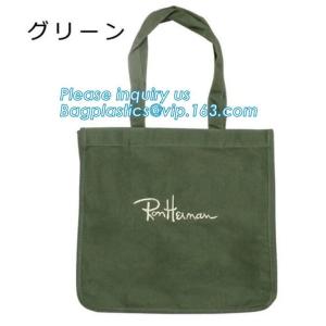 Reusable 100% Cotton Canvas Bag Canvas Tote Bags Convenient Environmentally