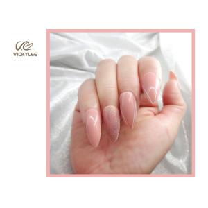 Long Coffin ABS DIY Fake Nails