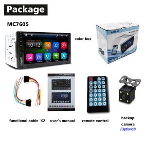 Lcd Touch Screen Double Din Radio With Gps And Backup Camera 7 Inch