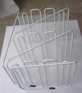 Defrost Wire on Tube Condenser Copper tube White Color Customized Design