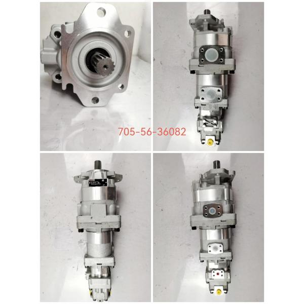 Buy 705-56-36082 Komatsu Loader Hydraulic Gear Pump WA250-5  WA250-6  WA250PZ-6  WA320-5 at wholesale prices