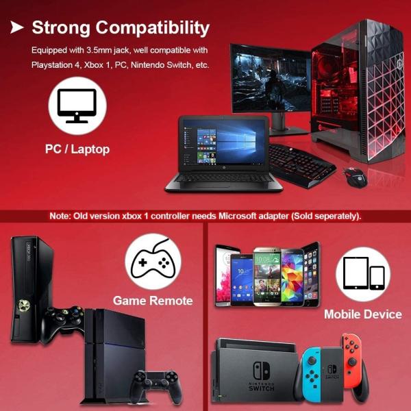 100mA 117dB Hunterspider Noise Cancelling Gaming Headphones