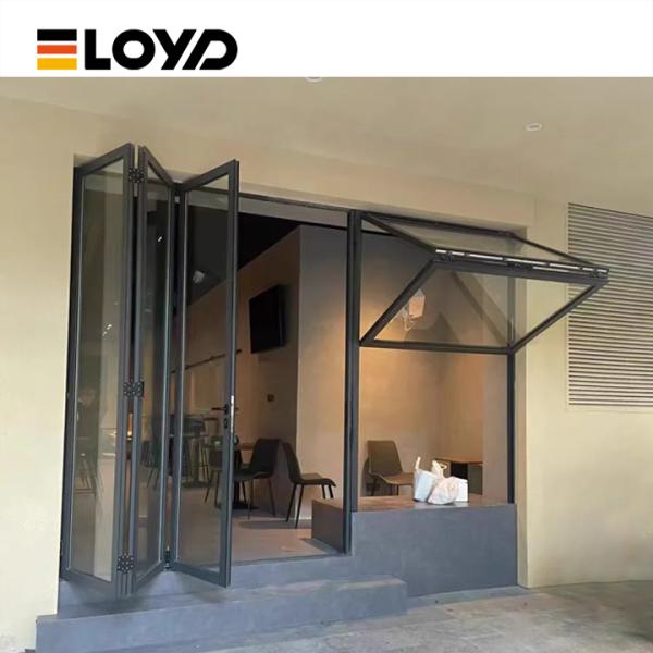 Buy Coastal-Grade Aluminum Folding Window with Salt-Resistant Finish at wholesale prices