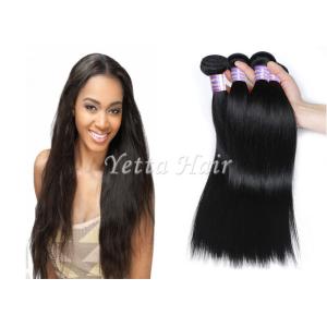 Quality 12'' - 30'' Smooth Soft Peruvian Human Hair Weave Silky Straight For Ladies for sale