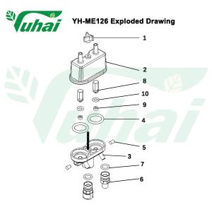 200 Times/Min Boumatic Vacuum Pulsator Electrical For Dairy Farm Cow Milking