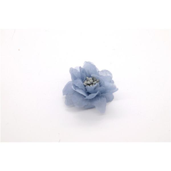 girl Chiffon flower shoe clips/Sewing Bead Handmade Flower Yarn, lace, Chiffon Grey,black,white,red,blue