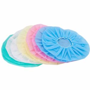 Medical Surgical 30g Non Woven Bouffant Cap Disposable Striped