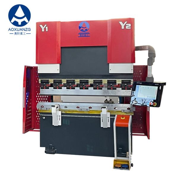 Thickness 1.2mm Hydraulic CNC Press Brake 30T Metal Plate Bending Folding