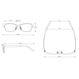 Customized Fit Trendy Men's Optical Glasses ISO12870 Certified