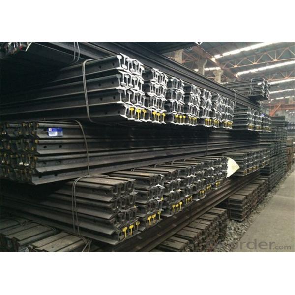 Web Thickness 8.33mm Light Steel Rail 22mm 24mm Bolt Hole Diameter ASTM