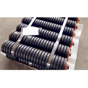 Stone Mining Steel Rubber Disc Idler Impact Roller Conveyor