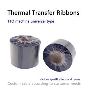 High Compatibility Thermal Transfer Printer Ribbon 55mm Widths Versatile