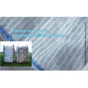 customizable PP u-panel baffle big bag /coated white woven PP jumbo bag