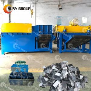 Advanced PLC Controlled Scrap Lead Acid Battery Dismantling Machine for