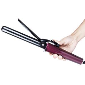 Magic rotating Ceramic Hair Curler with LED Indication Display
